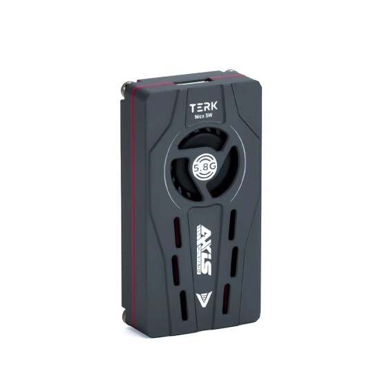 Axisflying TERK 5.8G 3W VTX Fan Heat Dual Function-Buttons Silent Long Range RC Drone Accessories